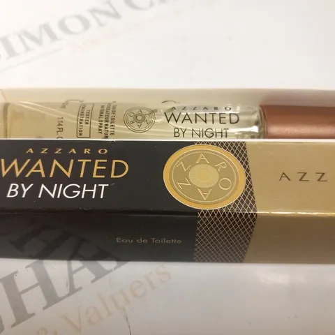 BOXED AZZARO WANTED BY NIGHT EAU DE TOILETTE 33ML