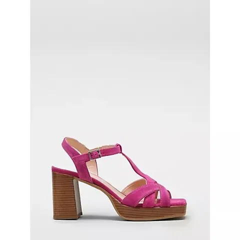 MODA IN PELLE QUINNIE HEELED SANDAL- RASPBERRY SIZE 7