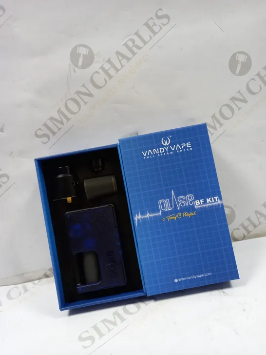 VANDY VAPE PULSE BF STARTER KIT TRANSPARENT BLUE