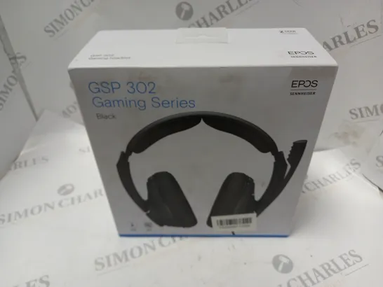 BOXED AND SEALED SENNHEISER GSP 302 GAMING SERIES HEADSET IN BLACK