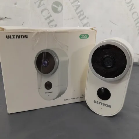 BOXED ULTIVON A4 BATTERY POWERED CAMERA