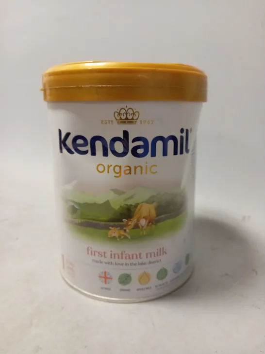 SEALED KENDAMIL ORGANIC FIRST INFANT MILK - FROM BIRTH - 800G