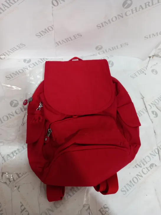 KIPLING RED CITY BACKPACK IN RED 