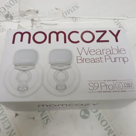 BOXED MOMCOZY WEARABLE BREAST PUMP S9 PRO