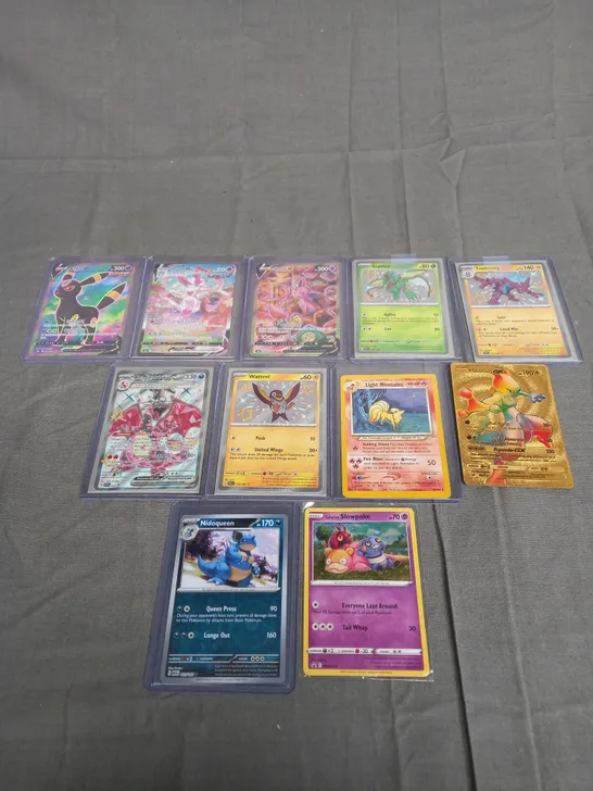 SMALL ASSORTMENT OF COLLECTABLE POKEMON TRADING CARDS 