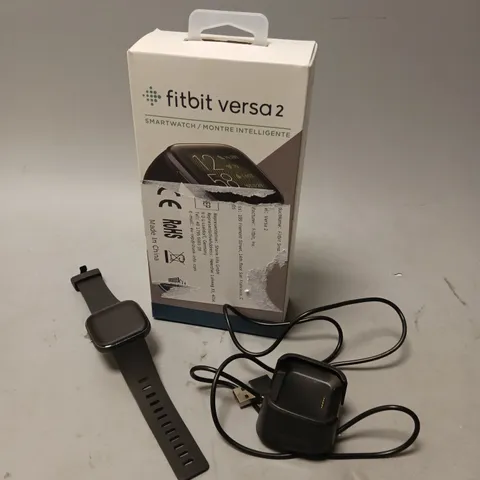 BOXED FITBIT VERSA 2 FITNESS TRACKER SMARTWATCH 