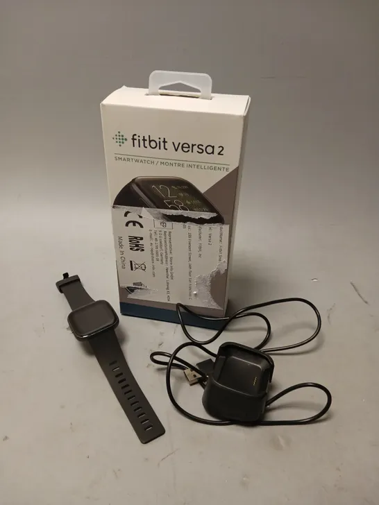 BOXED FITBIT VERSA 2 FITNESS TRACKER SMARTWATCH 