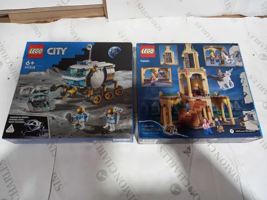 LOT OF 2 LEGO SETS TO INCLUDE SPACE ROVER (60348) AND HARRY POTTER (76401)