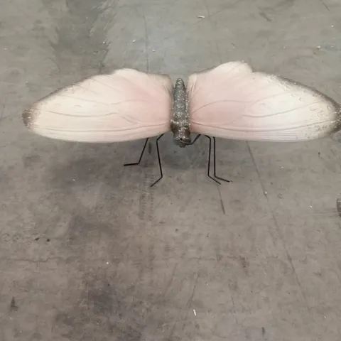 BOXED LARGE BUTTERFLY DECORATION - PINK