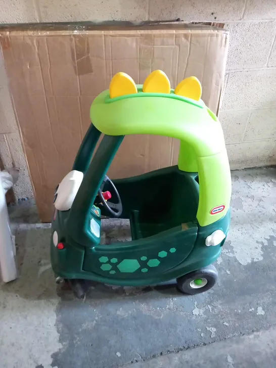 LITTLE TIKES COZY COUPE DINO - COLLECTION ONLY 