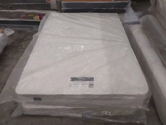 QUALITY BAGGED 4'6" DOUBLE SILENTNIGHT MIRACOIL SPRUNG PIPPA ULTIMATE PILLOWTOP FIRM MATTRESS RRP £429