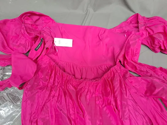 ABERCROMBIE & FITCH FUSCHIA MAXI DRESS - LARGE