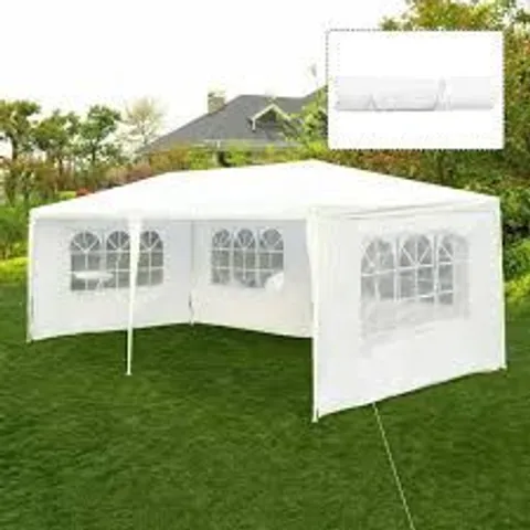 BOXED COSTWAY 10-FT L RECTANGLE WHITE STANDARD HEAVY DUTY CANOPY (1 BOX)