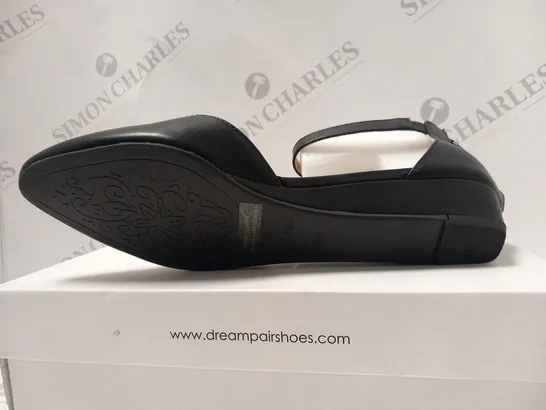 BOXED DREAM PAIRS AMIGA BLACK PU SIZE 10