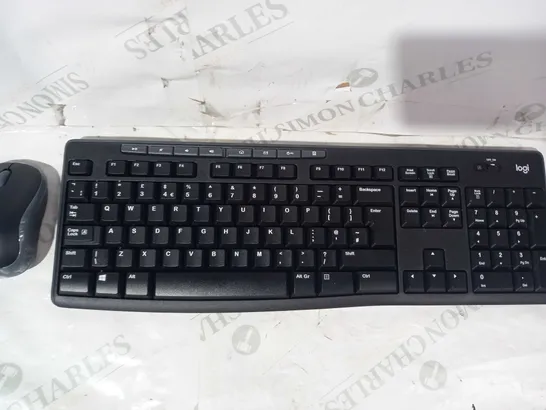 LOGITECH MK270 FULL-SIZE WIRELESS KEYBOARD AND MOUSE COMBO