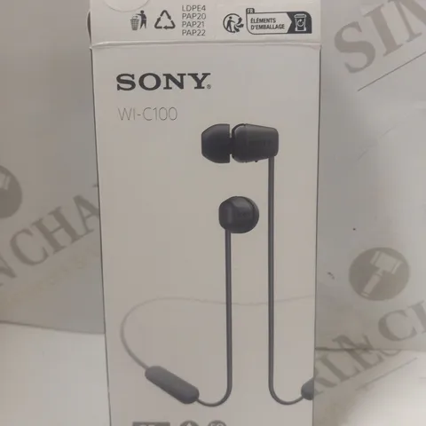 BOXED SONY WI-C100 EARPHONES