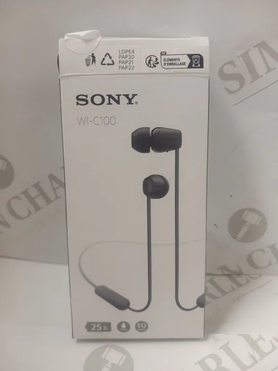 BOXED SONY WI-C100 EARPHONES