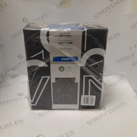 BRAND NEW GEORGE HOME DUVET SET KING SIZE