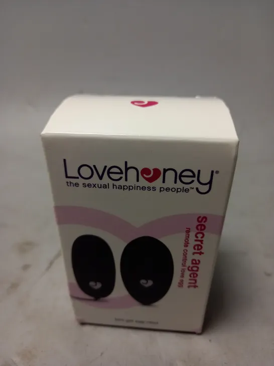 BOXED AND SEALED LOVEHONEY SECRET AGENT LOVE EGG