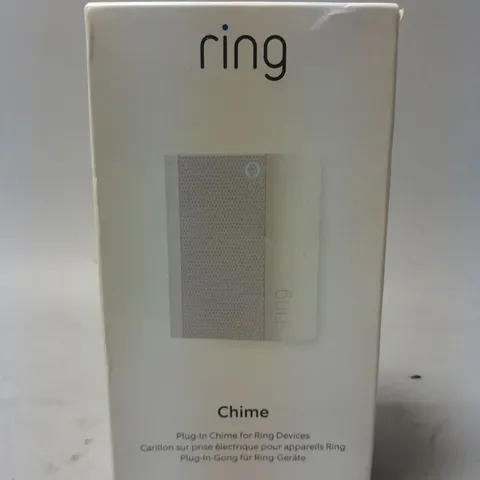 BOXED AND SEALED RING CHIME