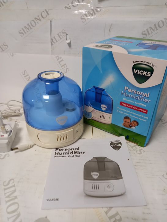 VICKS VUL505 COOL MIST PERSONAL HUMIDIFIER