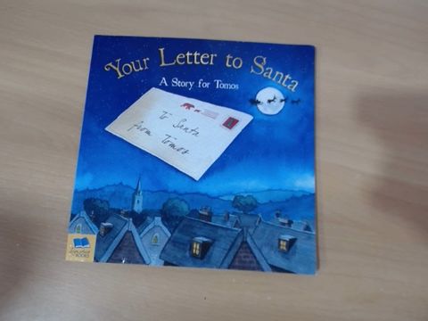 YOUR LETTER TO SANTA PERSONALISED BOOK RRP &pound;18.99