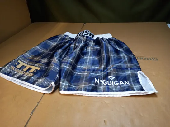 PAIR OF JOSH MCGUIGAN BOXING SHORTS - SIZE M