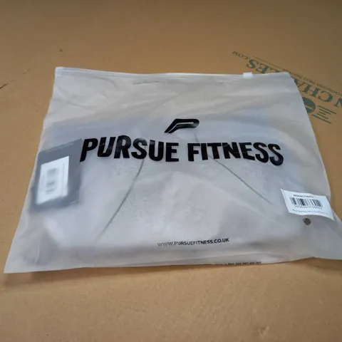 PACKAGED PURSUE FITNESS CLOUD GREY SEAMLESS BRA - XS