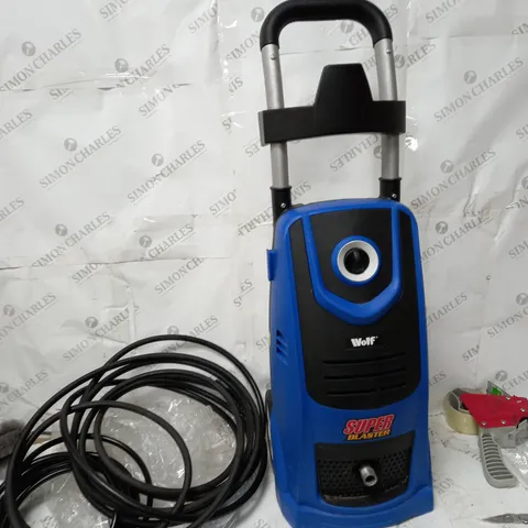 BOXED WOLF SUPER BLASTER PRESSURE WASHER BLUE