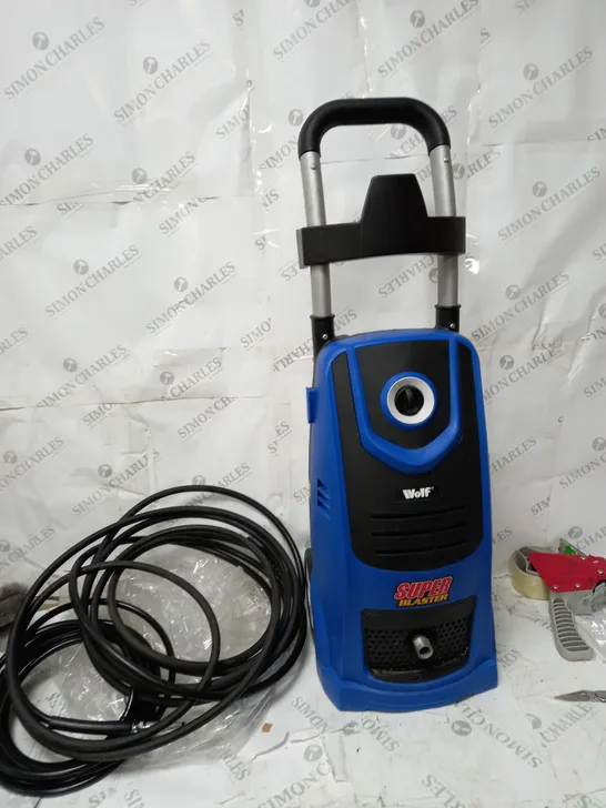 BOXED WOLF SUPER BLASTER PRESSURE WASHER BLUE