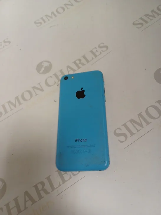 IPHONE 5C BLUE BACK - A1507