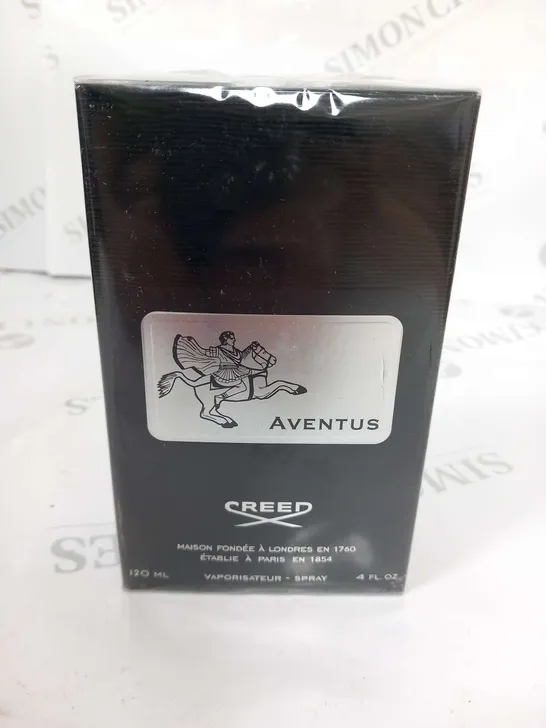 BOXED CREED AVENTUS MAISON FONDEE A LONDRES EN 1760 VAPORISATEUR SPRAY 120ML