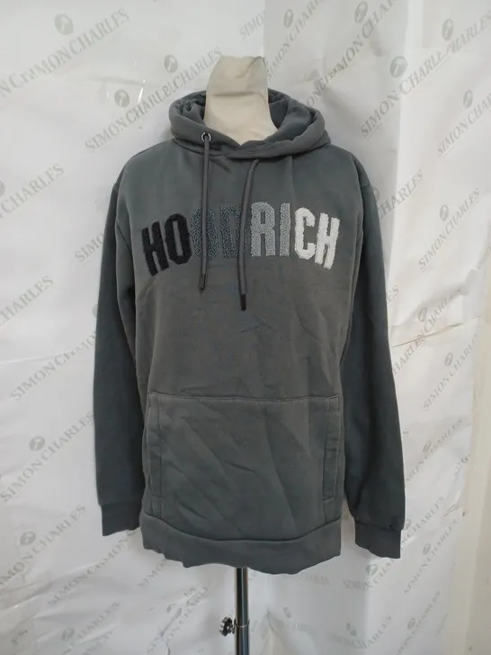 HOODRICH HOODIE IN GREY SIZE XS