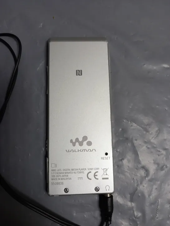 SONY WALKMAN DIGITAL MEDIA PLAYER SILVER NWZ-A15