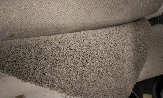 ROLL OF QUALITY CARPET RUNNER LIGHT GREY APPROXIMATELY 1.02M X SIZE UNSPECIFIED 