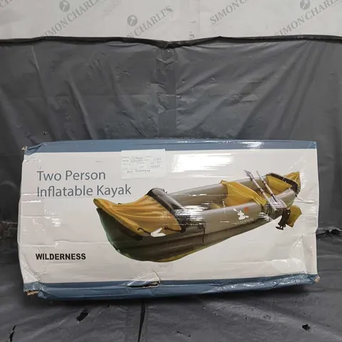 WILDERNESS TWO PERSON INFLATABLE KAYAK