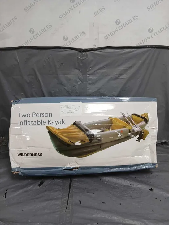 WILDERNESS TWO PERSON INFLATABLE KAYAK