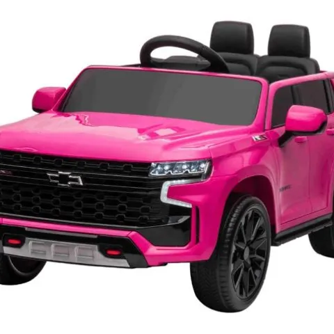 BRAND NEW BOXED 12V CHEVROLET SILVERADO KIDS RIDE ON TRUCK WITH REMOTE CONTROL PINK