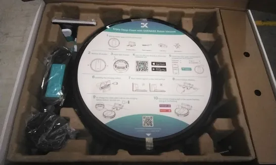 BOXED DEENKEE D30 ROBOTIC VACUUM CLEANER