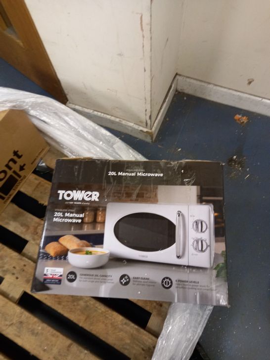 TOWER T24017 MANUAL SOLO MICROWAVE