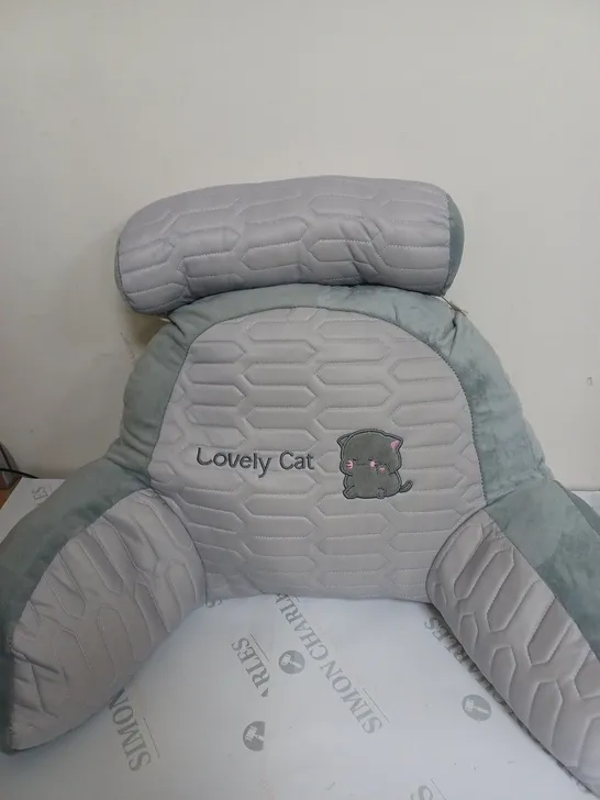 LOVELY CAT BACK PILLOW 