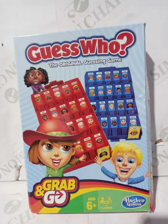 HASBRO GRAB & GO GUESS WHO GUESSING GAME