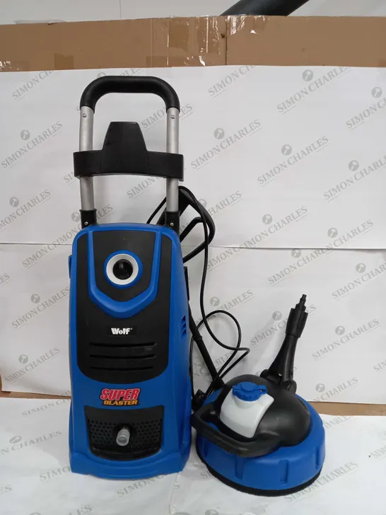 WOLF SUPER BLASTER PRESSURE WASHER BLUE