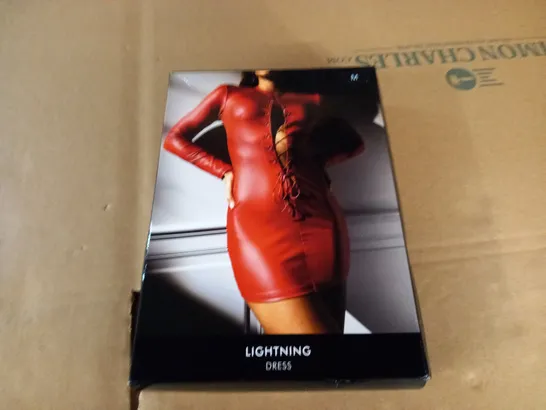 BOXED ANN SUMMERS LIGHTING DRESS IN RED - M UK 12/14