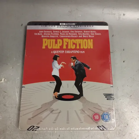 SEALED PULP FICTION LIMITED EDITION STEELBOOK BLU-RAY 