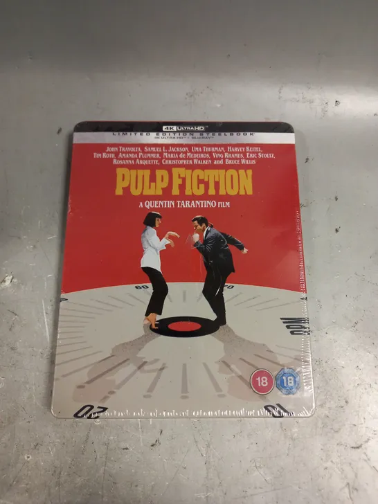 SEALED PULP FICTION LIMITED EDITION STEELBOOK BLU-RAY 