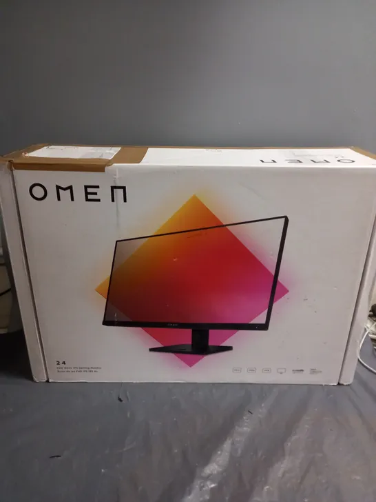 BOXED OMEN 24 FHD GAMING MONITOR