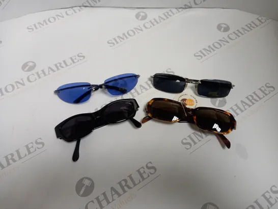 APPROXIMATELY 10 ASSORTED DE RIGO STING SUNGLASSES TO INCLUDE MODELS 4477, 6102, 4485, 6094 ETC. 