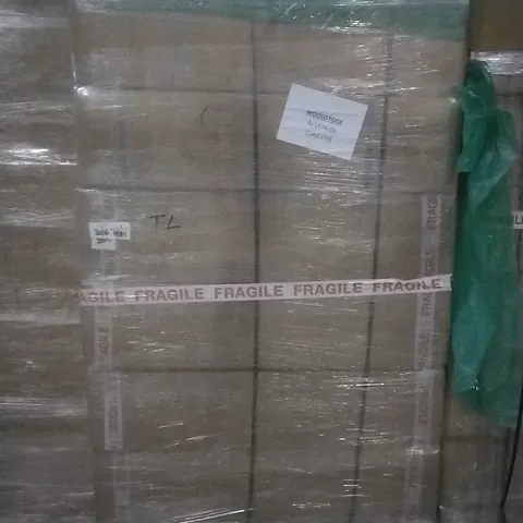 PALLET OF APPROXIMATELY 8 BOXES OF DESKTOP HYGIENE SCREEN- PLAIN 740W X960H 4MM CRYSTAL CLEAR ACRYLIC 