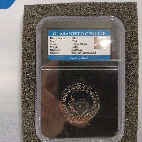 KING CHARLES III COLLECTABLE COIN